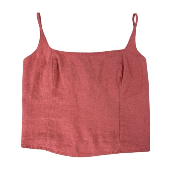 Abercrombie & Fitch Tops - Abercrombie & Fitch Pink Crop Camisole